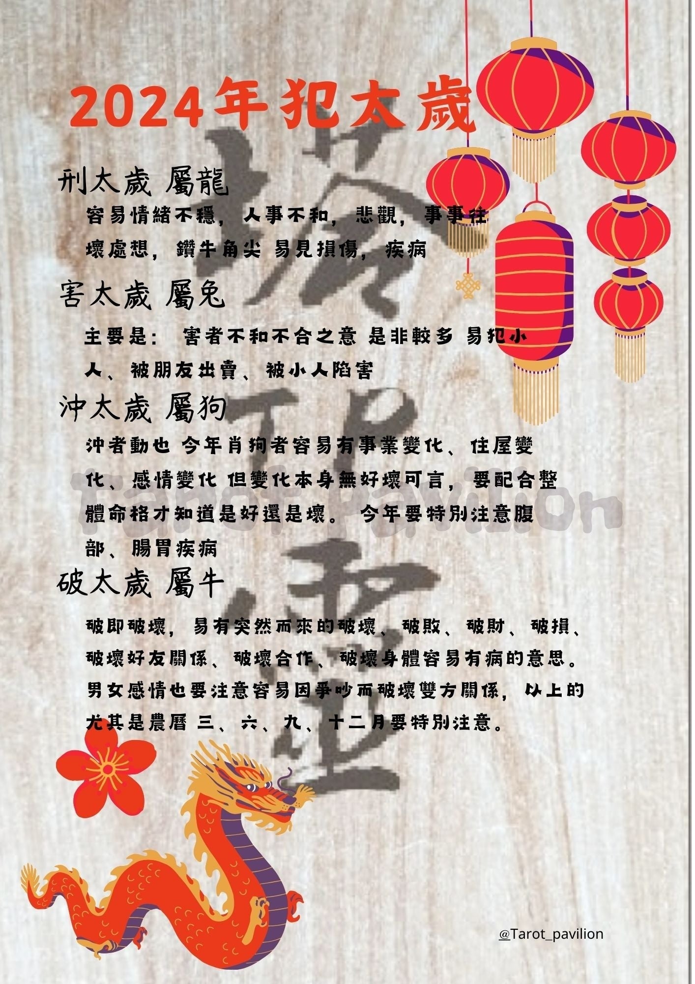 2024年攝太歲