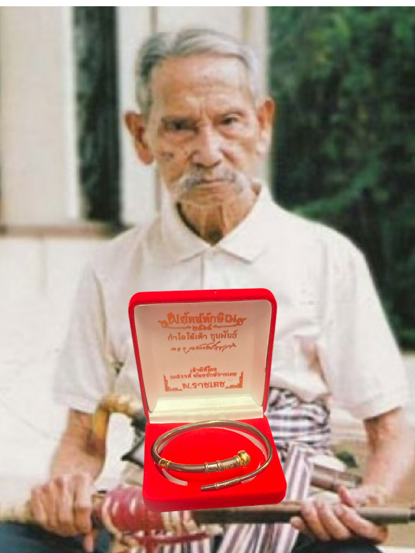 阿贊坤潘 法杖手鐲 2565年 開光2次 Wat Thang Phueng