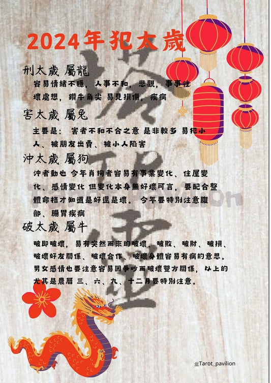 2024年攝太歲